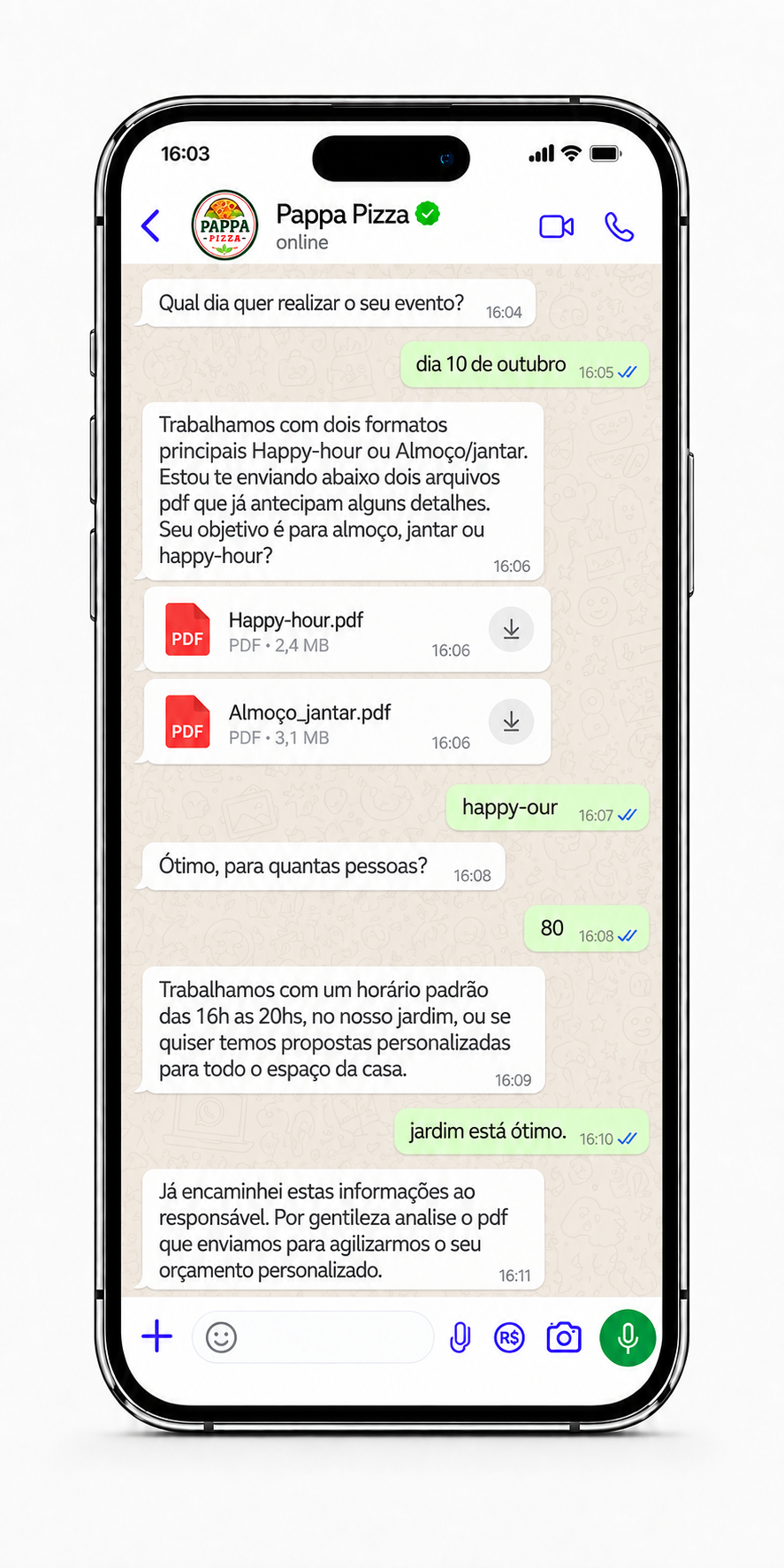 IA de Orçamentos