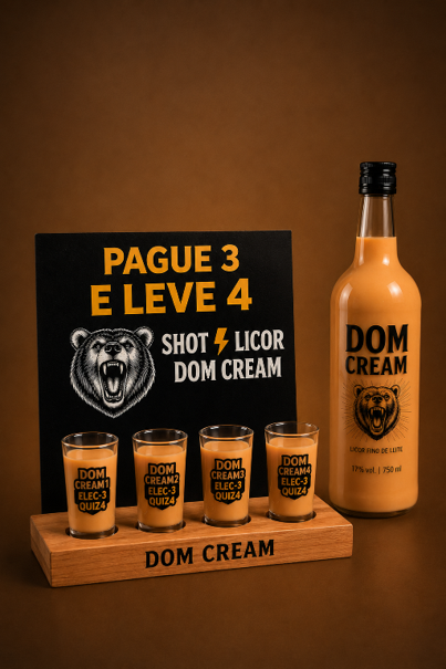 Don Cream Tábua Pague 3 e leve 4