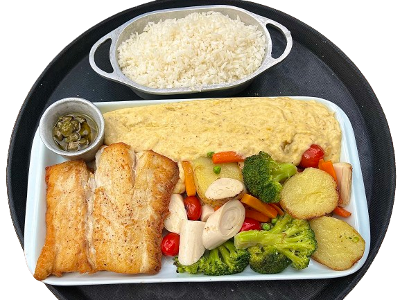 Filé de pescada amarela